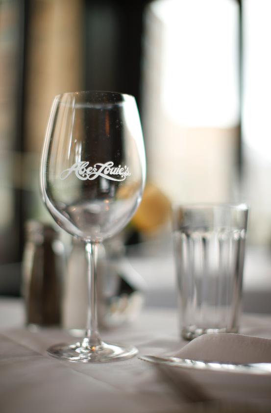 Image of empty wine glass